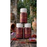 Aktarloji 3 Adet 30 ml Kırmızı Safran Mürekkebi / Orijinal Misk-I Amber ve Gül Suyu ve Hazılanmıştır