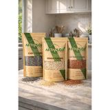 aktarloji 3 lü Gurme Set : 100 Gr Chia Tohumu + 100 Gr Kinoa Tohumu + 100 Gr Keten Tohumu