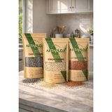 Aktarloji 3 Lü Gurme Set : 500 gr Chia Tohumu + 500 gr Kinoa Tohumu + 500 gr Keten Tohumu - 1,5 kg