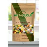 Aktarloji 50 gr Renkli Çakıltaşı Çikolata Draje / Atıştırmalık / Sunumluk - Katkısız & Doğal