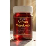 Aktarloji 50 ml Kırmızı Safran Mürekkebi / Orijinal Misk-I Amber ve Gül Suyu ve Hazılanmıştır
