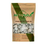 aktarloji 500 Gr Doğal Tane Kil Yenilir Taş Kil Yeşil - 1. Kalite