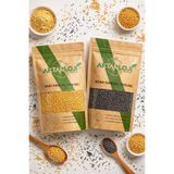aktarloji 500 gr Sarı Hardal Tohumu + 500 gr Siyah Hardal Tohumu - Katkısız & Doğal