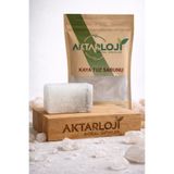 aktarloji Büyük Boy Çankırı Kaya Tuzu Sabunu / Zengin Mineralli / Beyaz 200-300 Gr Arası