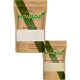 Aktarloji Glutensiz 3'lü Darı Ekmeği Seti | 1 kg Ak Darı Unu + 50 gr Karnıyarık Tohumu Tozu + Kuru Maya