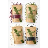 aktarloji Glutensiz 4'lü Fasulye Seti 250 Gr Kırmızı + 250 Gr Maş + 250 Gr Soya + 250 Gr Siyah Fasulye