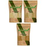 Aktarloji Papağan Kuş Yemi Seti 250 gr Ak Darı 250 gr Sarı Darı 250 gr Kırmızı Kırmızı Darı Sade