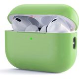 AktarMobile Airpods Pro 2. Nesil Tam Uyumlu Kılıf Hoparlör ve Mikrofon Delikli Silikon Kapak Yumuşak Dokulu - Açık Yeşil
