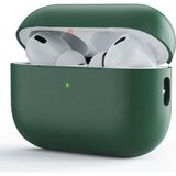 AktarMobile Airpods Pro 2. Nesil Tam Uyumlu Kılıf Hoparlör ve Mikrofon Delikli Silikon Kapak Yumuşak Dokulu - Koyu Yeşil