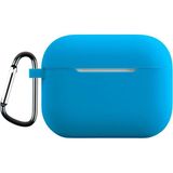 AktarMobile Airpods Pro 3. Nesil Uyumlu Kılıf Hoparlör ve Mikrofon Delikli Silikon Kapak Soft Yumuşak Dokulu - Mavi