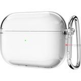 AktarMobile Airpods Pro 3. Nesil Uyumlu Şeffaf Kılıf Sararmayan Sert Pc Parlak Kapak Hoparlör Mikrofon Delikli - Yok