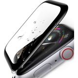AktarMobile Apple Watch 44 mm Ekran Koruyucu 3D Tam Kapatan Kavisli Ppma Nano Cam Tam Uyumlu - Şeffaf