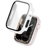 AktarMobile Apple Watch 7 41 mm Uyumlu Ekran Koruyucu Kasa Koruma Full Body Gard Tüm Gövde Koruyucu Tam Koruma - 7 - 41 mm - Beyaz