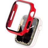AktarMobile Apple Watch 9 45 mm Uyumlu Ekran Koruyucu Kasa Koruma Full Body Gard Tüm Gövde Koruyucu - 9 - 45 mm - Kırmızı