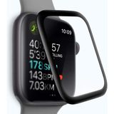 Aktarmobile Apple Watch Uyumlu 38 mm 3D Tam Kapatan Ekran Koruyucu - Apple Watch 38 mm - Şeffaf