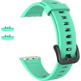 Aktarmobile Huawei Band 6 Silikon Kordon Premium Spor Kayış - Tam Uyumlu Pim Tasarımı - 14 Renk - Turkuaz