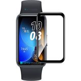 AktarMobile Huawei Band 8 Uyumlu Ekran Koruyucu 3D Tam Kapatan Kavisli Ppma Nano Cam Tam Uyum - Şeffaf