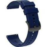 AktarMobile Huawei Watch Gt Runner / Gt3 Se 46 mm Uyumlu Yumuşak Silikon Kordon Spor Kayış Soft Jel Silikon - Lacivert