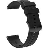 AktarMobile Huawei Watch Gt Runner / Gt3 Se 46 mm Uyumlu Yumuşak Silikon Kordon Spor Kayış Soft Jel Silikon - Siyah