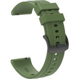 AktarMobile Huawei Watch Gt Runner / Gt3 Se 46 mm Uyumlu Yumuşak Silikon Kordon Spor Kayış Soft Jel Silikon - Yeşil
