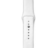 AktarMobile Huawei Watch Gt4 41 mm (18 Mm) Uyumlu Silikon Kordon Yumuşak Spor Kayış Soft Jel Premium Silikon - Beyaz