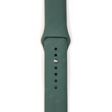 AktarMobile Huawei Watch Gt4 41 mm (18 Mm) Uyumlu Silikon Kordon Yumuşak Spor Kayış Soft Jel Premium Silikon - Koyu Yeşil