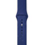 AktarMobile Huawei Watch Gt4 41 mm (18 Mm) Uyumlu Silikon Kordon Yumuşak Spor Kayış Soft Jel Premium Silikon - Lacivert