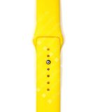 AktarMobile Huawei Watch Gt4 41 mm (18 Mm) Uyumlu Silikon Kordon Yumuşak Spor Kayış Soft Jel Premium Silikon - Sarı