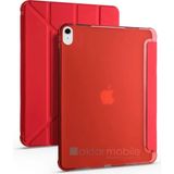 AktarMobile iPad 10. Nesil 2022 10.9" Uyumlu Kılıf Kalem Bölmeli Standlı Akıllı Uyku Modlu Kapaklı Tablet Kılıfı - Kırmızı - iPad 10 - 11 (A16)