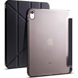 AktarMobile iPad 10. Nesil iPad A16 (11. Nesil) uyumlu Uyumlu Kılıf Kalem Bölmeli Trifold Standlı Akıllı Uyku Modlu Kapak - Siyah - iPad 10 - 11 (A16)
