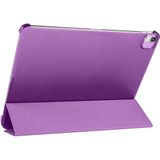 AktarMobile iPad Air 4. 5. Nesil 10.9" Uyumlu Kapaklı Kılıf Kalem Bölmeli Standlı Smart Akıllı Kapak Uyku Modlu - Mor