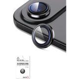 AktarMobile iPhone 17 Air Uyumlu Safir Kamera Lens Koruyucu, Alüminyum Halka, Anti-Reflektif Premium Temperli Cam, Siyah