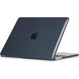 AktarMobile MacBook Air M3 / M4 / M5 13.6" A3113 3240 Uyumlu Kılıf Koruyucu Kapak Parlak Şeffaf Tasarım Hava Kanallı - Parlak Lacivert - Air 13 M3/M4/M5