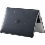 AktarMobile MacBook Pro 16 M3 2024 Kılıf Koruyucu Kapak 16.2" A2991 Uyumlu Simli Tasarım Hava Kanallı - Simli Lacivert - Pro 16 M3/M4/M5