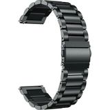 AktarMobile Samsung Galaxy Watch 5 Pro 45 mm Uyumlu Metal Kordon Premium Paslanmaz Çelik Kayış Baklalı Model - Siyah