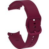AktarMobile Samsung Galaxy Watch 6 40 / 44 mm Silikon Kordon Tam Uyumlu Pim Tasarımı Premium Spor Kayış - Galaxy Watch 6 40 44 mm - Mürdüm