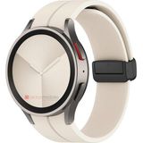 AktarMobile Samsung Galaxy Watch 6 Classic 43 / 47 mm Silikon Kordon Magnetik D Tokalı Spor Kayış Mıknatıslı - Galaxy Watch 6 Classic 43 47 mm - Starlight