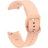 AktarMobile Samsung Galaxy Watch 6 Classic 43 / 47 mm Silikon Kordon Tam Uyumlu Pim Tasarımı Premium Spor Kayış - Galaxy Watch 6 Classic 43 47 mm - Pudra