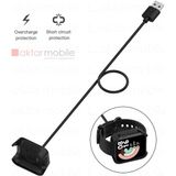 AktarMobile Xiaomi Mi Watch Lite Uyumlu USB Şarj Aleti Manyetik Şarj Cihazı Hızlı Şarj Kiti - Siyah
