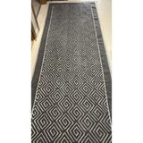 Aktarteks Pamuklu Organik Kilim Yıkanabilir (Kalın Ürün Bukle) - Kahverengi - 80 x 150 cm