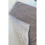 aktartekstil BUKLE %100 PAMUKLU KİLİM DOĞAL
