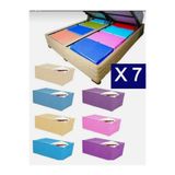 aktartekstil Yorgan Hurcu Mega Boy Mega 100x50x40(MULTICOLOR) 7 ADET