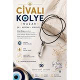 Aktarzane Civalı Kolye Nazar Kolyesi Nazardan Korunma Civa Içeren Kolye ( civa renginde değişiklik gösterebilmektedir )
