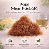 AKTARZANE Doğal Mısır Püskülü 100% Katkısız – Bitki Çayı ve Ödem Destekleyici 40GR - 40 gr