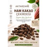 Aktarzane Ham Kakao Çekirdeği Doğal, Katkısız Premium Cacao Beans 1000 gr - 1000gr
