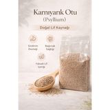 AKTARZANE Karnıyarık Otu (Psyllium) 100% Doğal Yüksek Lif Kaynağı 1 kg