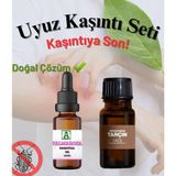 AKTARZANE Uyuzz ve Kaşıntıı Seti: Palmarosa Çimen Yağı & Tarçın Yağı - 50 ml
