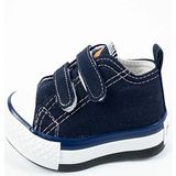 Aktaş Ayakkabı Bebek Erkek Lacivert Ortopedik Converse Model Keten Bantlı Spor Ayakkabı - 003-Lacivert