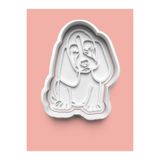 AKTASTORE Basset Hound Köpek Figürü Kurabiye Kalıbı Ve Şeker Hamuru Kalıbı 0323-basset hound
