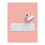 Aktastore Bulut Dokulu Hamur Seramik Polimer Kil Desen Verici Rulo Silindir 10 Cm Uzunluk 0769-6